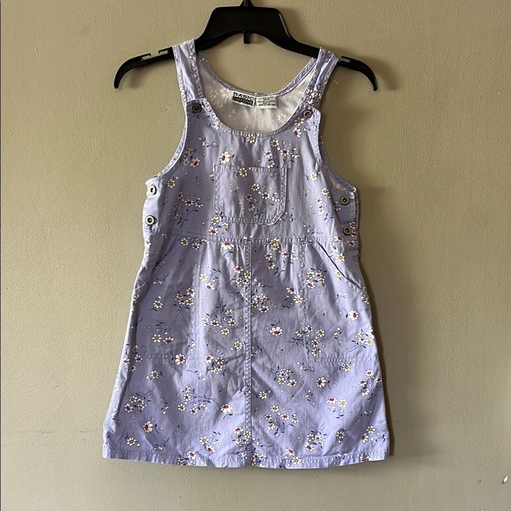 Floral Purple Kids Dress